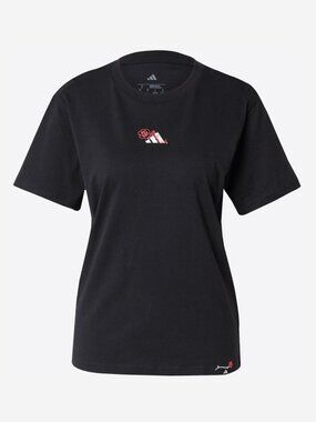 🪩 2/20 Adidas Black Rose Graphic Tee XL